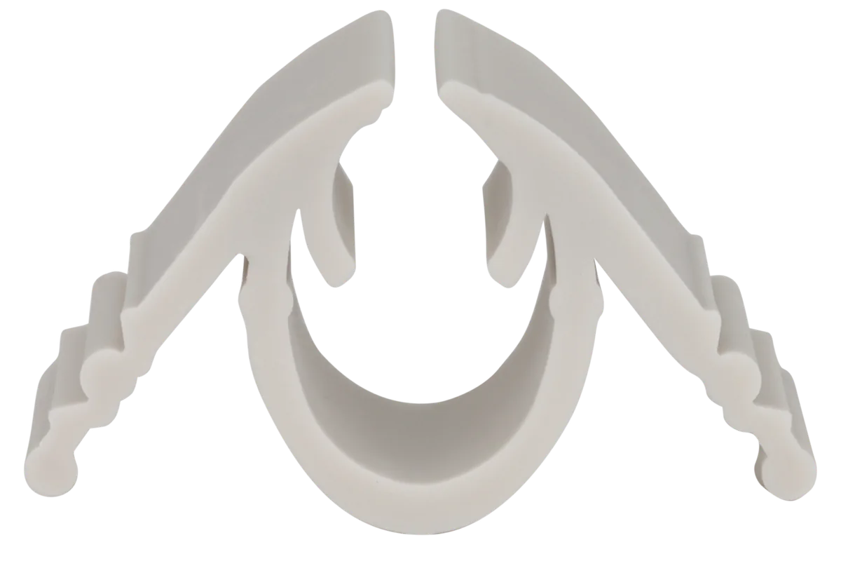 Grooved clips